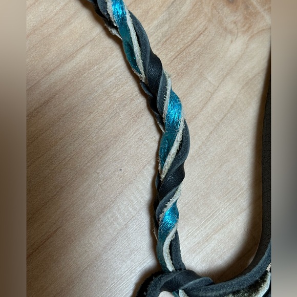Leather dog leash, used - Picture 2 of 5